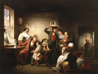 Der Bildverkäufer, ca. 1844